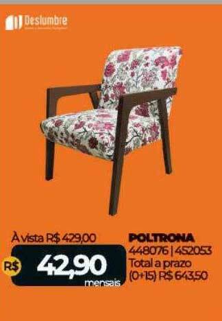 Lojas Certel Poltrona oferta