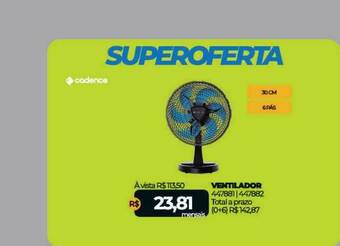 Lojas Certel Ventilador Cadence oferta