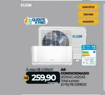 Lojas Certel Ar Condicionado Elgin oferta