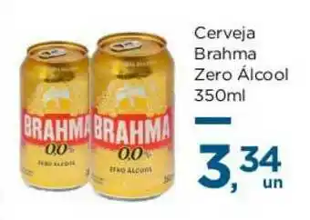 Super São Luiz Cerveja Brahma Zero álcool oferta