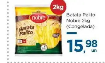 Batata Palito Nobre 2kg Congelada