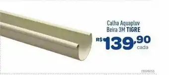 Comjol Calha Aquapluv Beira 3m Tigre oferta