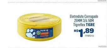 Comjol Eletroduto Corrugdo 25mm 3-4 50m Tigreflex Tigre oferta