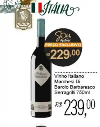 Festval Vinho Italiano Marchesi Di Barolo Barbaresco Serragrilli oferta