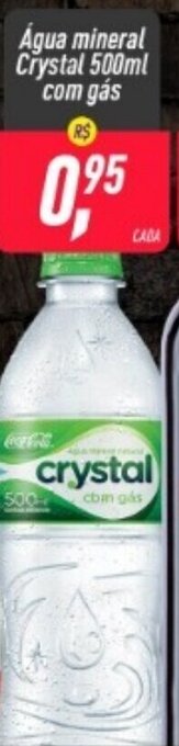 Frangolândia Agua Mineral Crystal 500ml com gas oferta