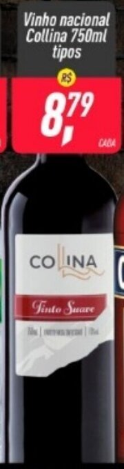 Frangolândia Vinho Nacional Collina 750ml tipos oferta