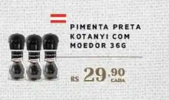 Pimenta Preta Kotanyi Com Moedor