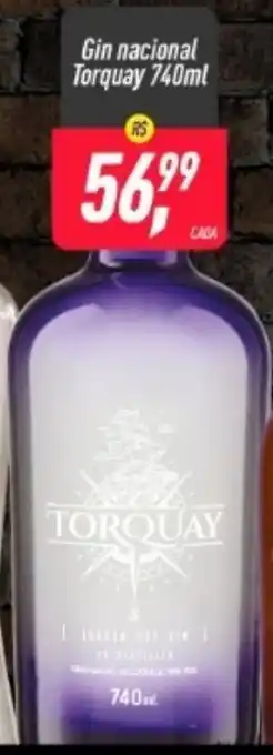 Frangolândia Gina Nacional Torquay 740ml oferta