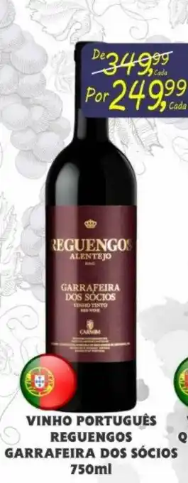Kanguru Supermercado Vinho Português Reguengos Garrafeira Dos Sócios oferta