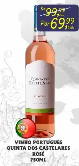 Vinho Português Quinta Dos Castelares Rosé
