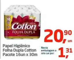 Tenda Atacado Papel Higiênico Folha Dupla Cotton oferta