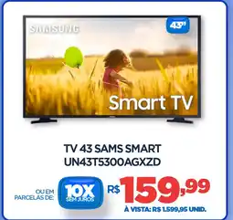 DB Supermercados Tv 43 sams smart UN43T5300AGXZD oferta