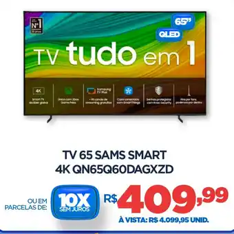 DB Supermercados Tv 65 sams smart 4K QN65Q60DAGXZD oferta