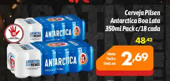 Supermercados Big Compra Cerveja Pilsen Antarctica Boa Lata oferta