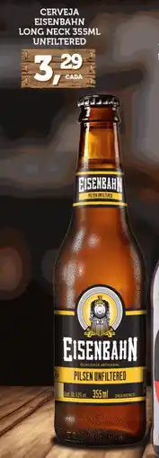 CenterBox CERVEJA EISENBAHN LONG NECK UNFILTERED oferta