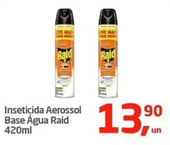 Tenda Atacado Inseticida Aerossol Base Água Raid oferta