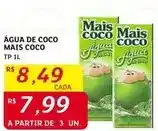 Assaí Atacadista Mais coco - água de coco oferta