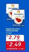 Assaí Atacadista Piracanjuba - creme de leite oferta