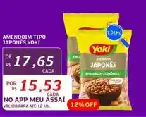 Assaí Atacadista Yoki - amendoim tipo japones oferta