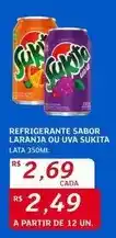 Assaí Atacadista Sabor sul - refrigerante laranja ou uva sukita oferta