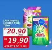 Assaí Atacadista Ariel - lava roupas liquido oferta