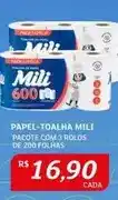 Assaí Atacadista Mili - papel-toalha oferta