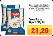 Spani Atacadista Raroz - arroz oferta