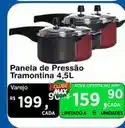 Max Atacadista Tramontina - panela de pressão oferta