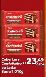 Max Atacadista Harald - cobertura confeiteiro ao leite barra oferta