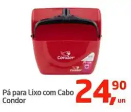 Tenda Atacado Pá para Lixo com Cabo Condor oferta