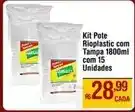 Max Atacadista Kit pote rioplastic com tampa oferta