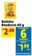 Extra Bauducco - bolinho oferta