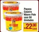 Max Atacadista Paçoca - caseira nbonn pote com 50 oferta