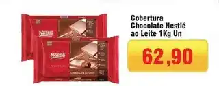 Spani Atacadista Nestlé - cobertura chocolate ao leite oferta