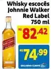 Extra Johnnie walker - whisky escocês red label oferta