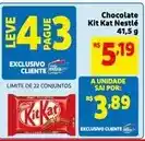 Extra Nestlé - chocolate kit kat oferta