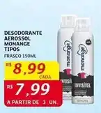 Assaí Atacadista Monange - desodorante aerossol tipos oferta