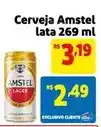 Extra Amstel - cerveja oferta