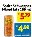 Extra Schweppes - spritz mixed lata oferta