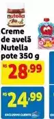 Extra Nutella - creme de avelã pote oferta