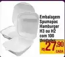 Max Atacadista Embalagem spumapac h3 ou h2 com 100 oferta