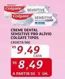 Assaí Atacadista Colgate - creme dental sensitive pro alivio oferta