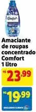 Extra Comfort - amaciante de roupas concentrado oferta