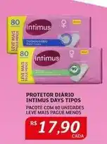 Assaí Atacadista Intimus - protetor diario days tipos oferta