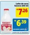 Extra Sococo - leite de coco oferta