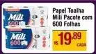 Max Atacadista Mili - papel toalha oferta