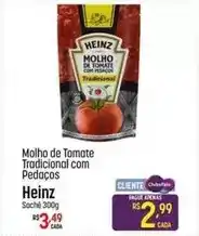 Muffato Heinz - molho de tomate tradicional com pedaços oferta