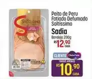 Muffato Sadia - peito de peru fatiado defumado soltissimo oferta