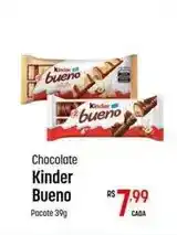 Muffato Kinder - chocolate bueno oferta