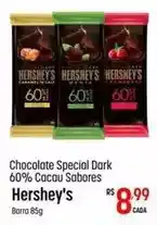 Muffato Hershey´s - chocolate special dark 60% cacau sabores oferta